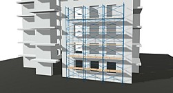 Рамные строительные леса ЛРСП-30 площадь 100 м² Рамные строительные леса ЛРСП-30 площадь 100 м²