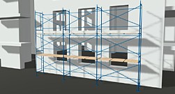 Рамные строительные леса ЛРСП-30 площадь 50 м² Рамные строительные леса ЛРСП-30 площадь 50 м²